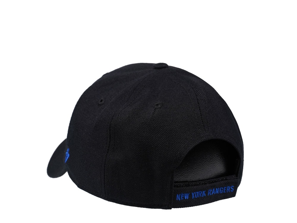 47Brand New York Rangers Classic Black Strapback Casquette
