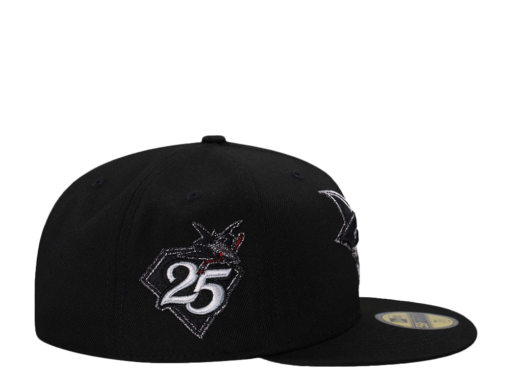 New Era San Jose Shark 25th Anniversary Black Metallic Prime Edition 59Fifty Fitted Casquette