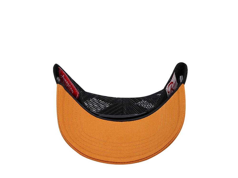 American Needle Rainier Twill Valin Patch Hazel Trucker Snapback Casquette