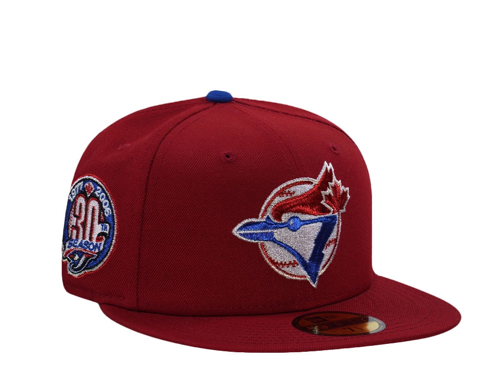 New Era Toronto Blue Jays 30th Season Red Primed Edition 59Fifty Fitted Casquette