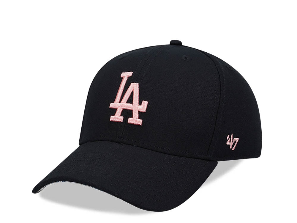 47Brand Los Angeles Dodgers Black MVP Snapback Casquette