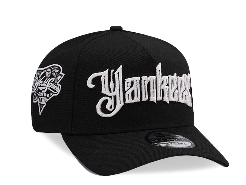 New Era New York Yankees World Series 2000 Black Prime Edition 9Forty A Frame Snapback Casquette