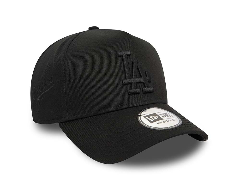 New Era Los Angeles Dodgers Monochrome Black A Frame Snapback Casquette