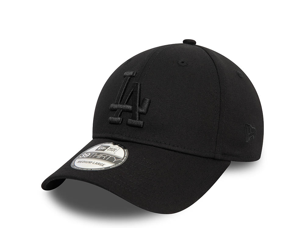 New Era Los Angeles Dodgers League Essential Black 39Thirty Strapback Casquette