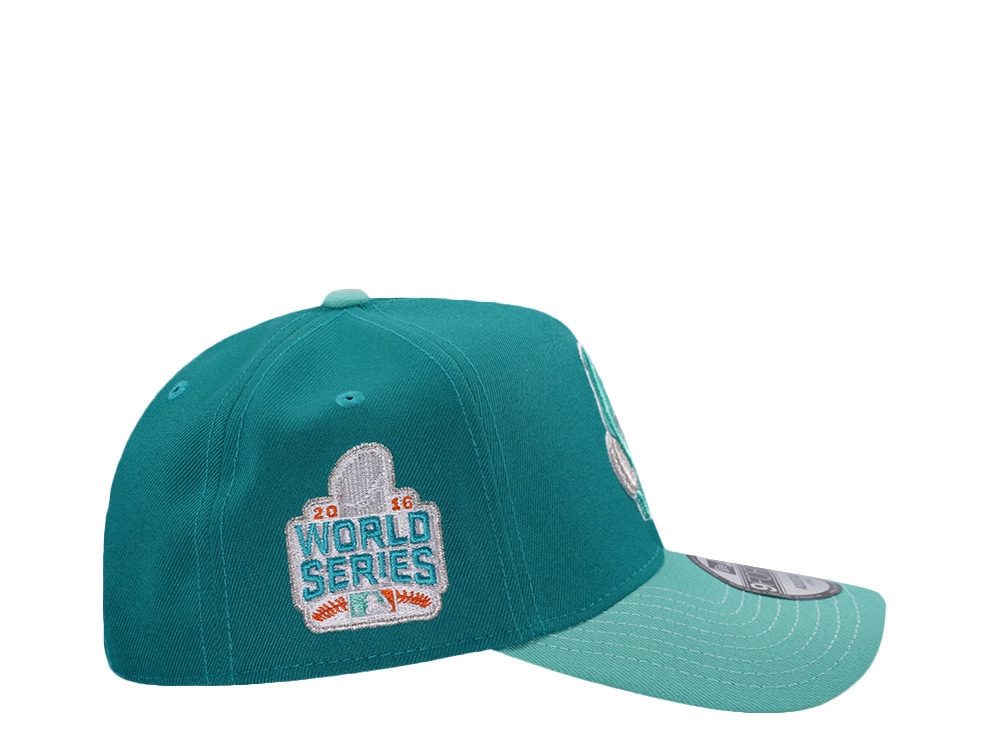 New Era Chicago Cubs World Series 2016 Mint Two Tone Edition 9Forty A Frame Snapback Casquette