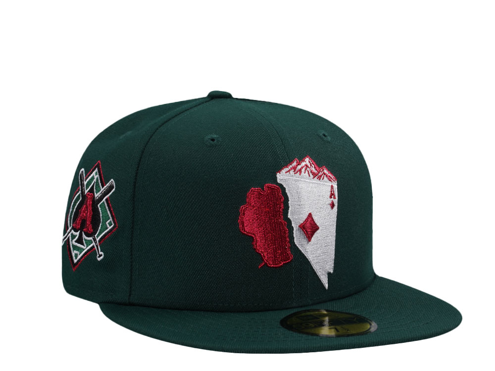 New Era Reno Aces Dark Green Edition 59Fifty Fitted Casquette