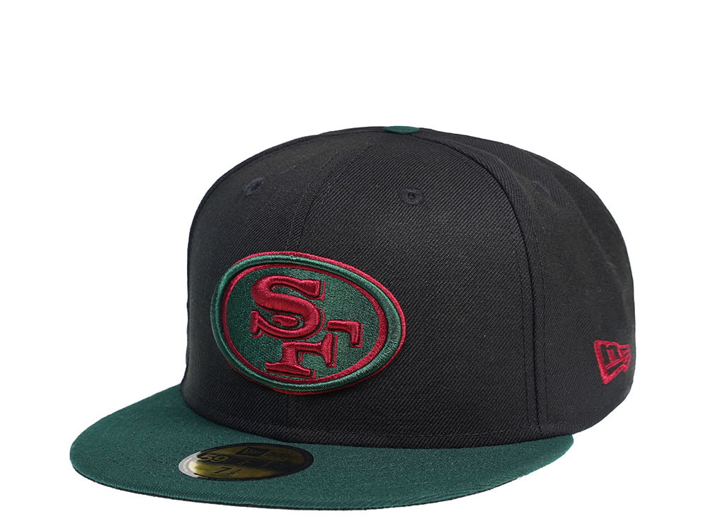 New Era San Francisco 49ers Dark Green 59Fifty Fitted Casquette