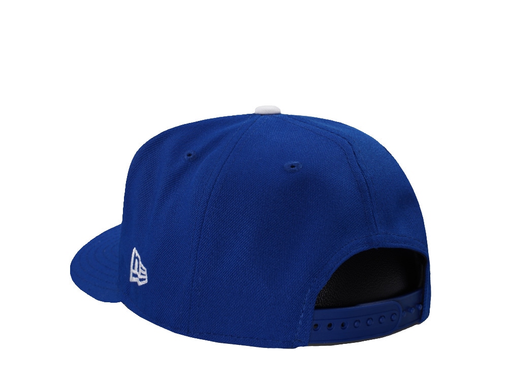 New Era Los Angeles Dodgers  Back to Back World Series Blue Classic Edition 9Fifty A Frame Snapback Casquette