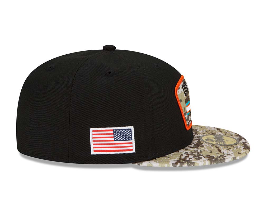 New Era Miami Dolphins Salute to Service 21 59Fifty Fitted Casquette
