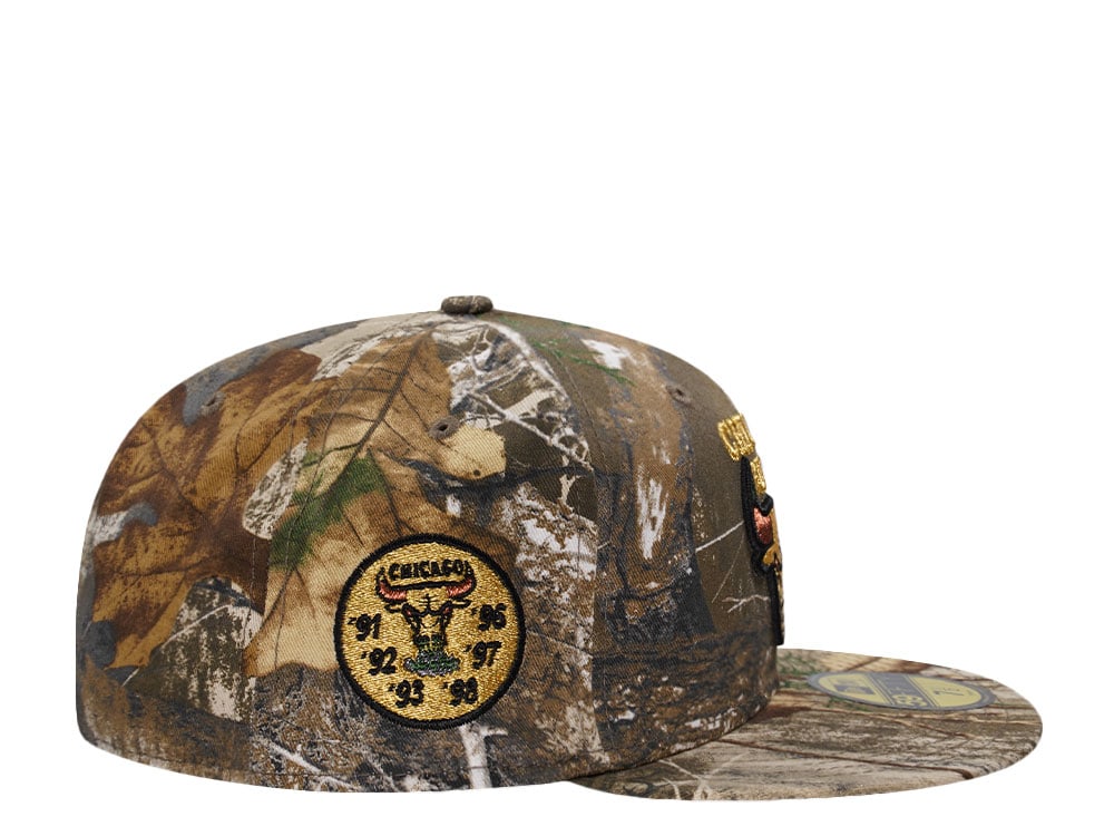 New Era Chicago Bulls 6 x Champions Prime Realtree Edition 59Fifty Fitted Casquette