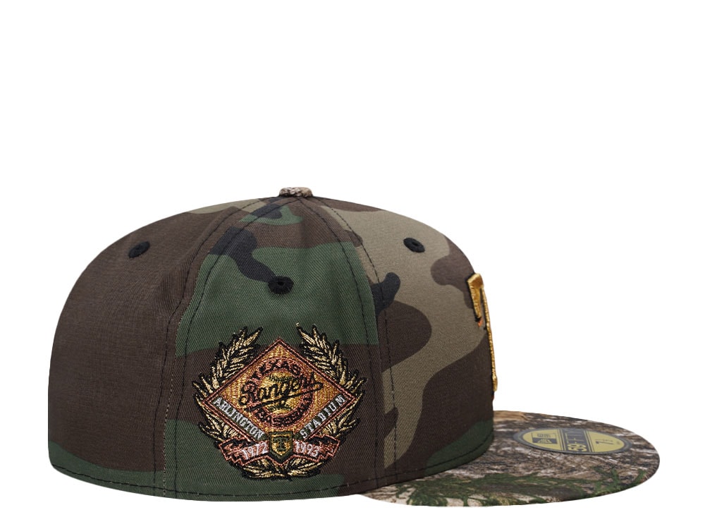 New Era Texas Rangers Arlington Stadium Outdoor Prime Two Tone Edition 59Fifty Fitted Casquette