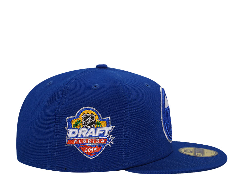 New Era Edmonton Oilers Draft 2015 Legacy Edition 59Fifty Fitted Casquette