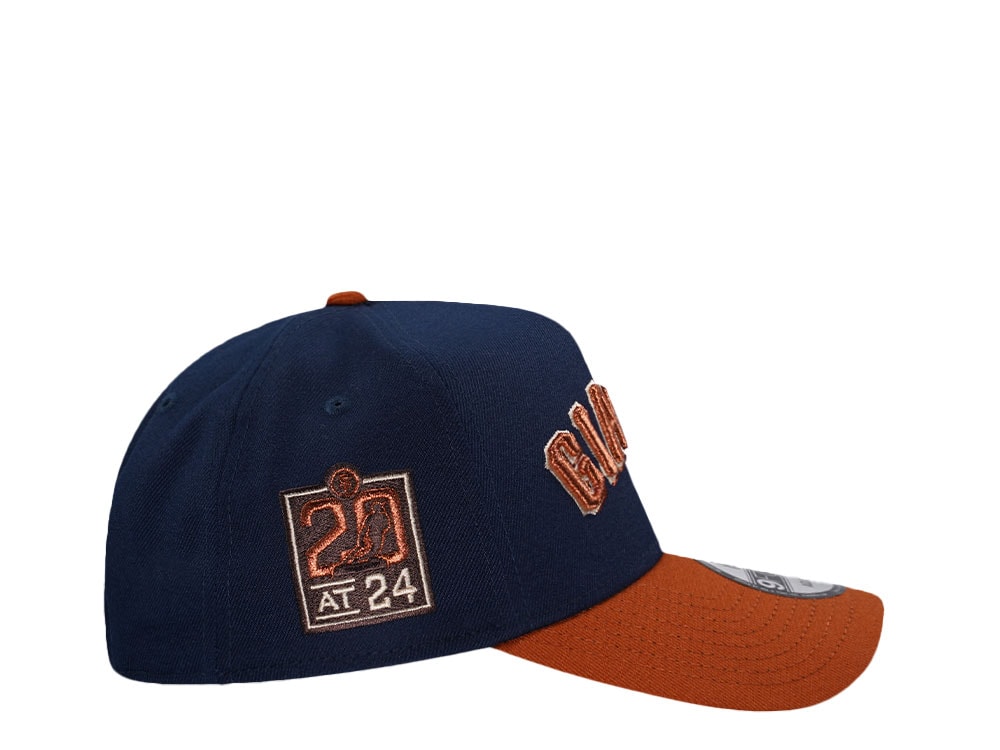 New Era San Francisco Giants 20th Anniversary Copper Two Tone 9Forty A Frame Snapback Casquette