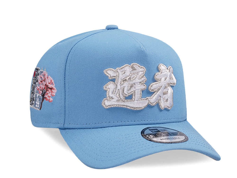 New Era Los Angeles Dodgers Tokyo Series Sky Blue Prime Edition 9Forty A Frame Snapback Casquette