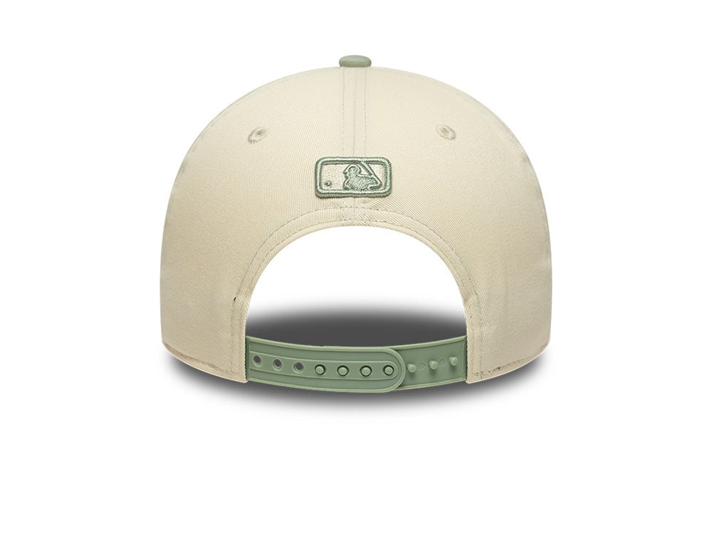 New Era Los Angeles Dodgers Side Script Two Tone 9Forty M Crown Snapback Casquette