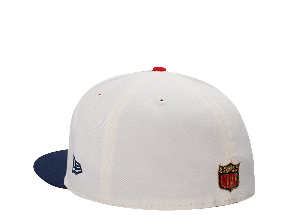 New Era New England Patriots Super Bowl XXXVI Chrome Two Tone Edition 59Fifty Fitted Casquette
