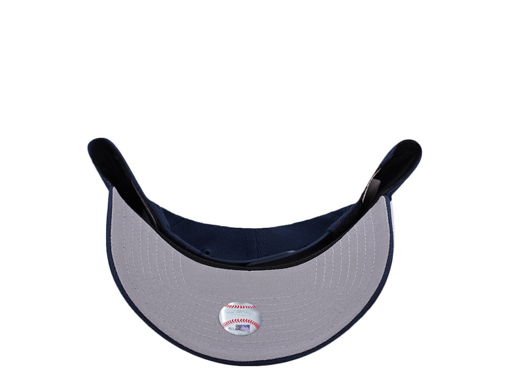 New Era Anaheim Angels 50th Anniversary Ocean Blue Prime Edition 9Forty A Frame Snapback Casquette