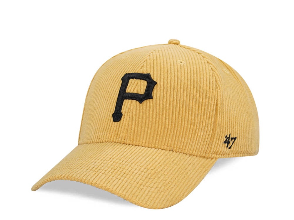 47Brand Pittsburgh Pirates Maize Thick Cord MVP Strapback Casquette