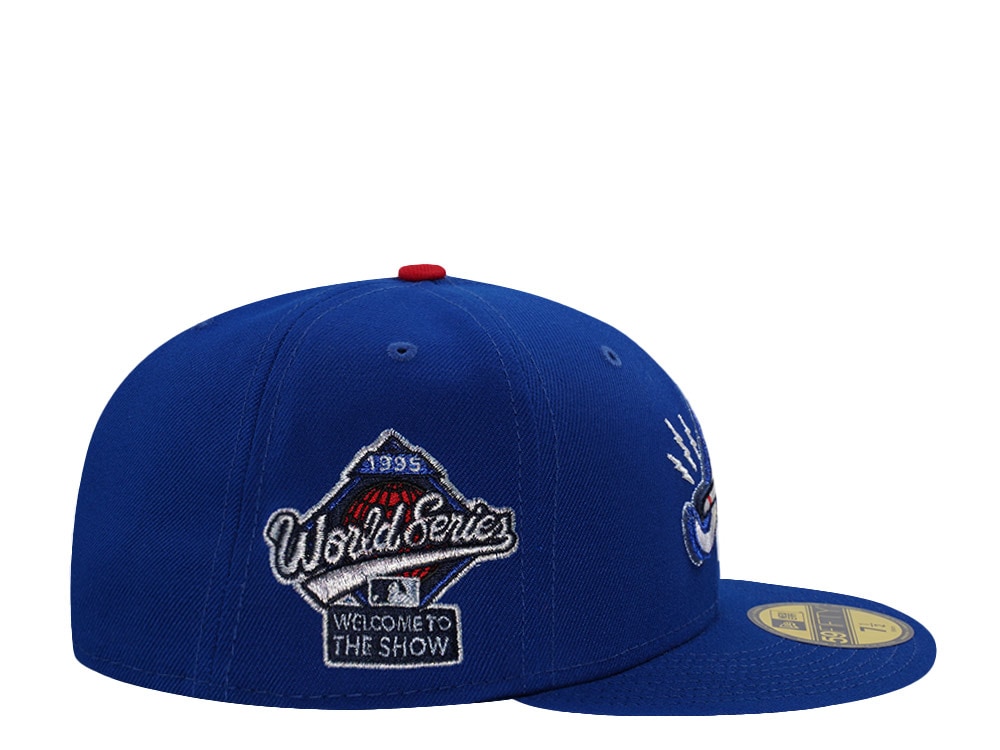 New Era Atlanta Braves World Series 1995 Royal Blue Prime Edition 59Fifty Fitted Casquette