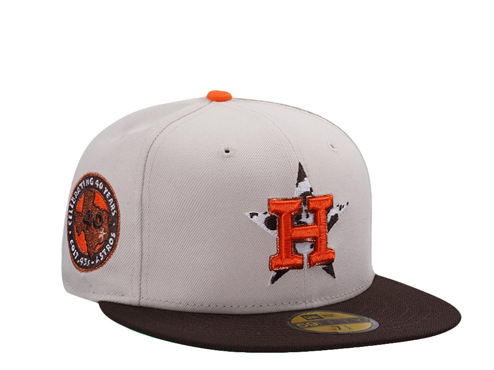 New Era Houston Astros 40th Anniversary Stone Two Tone Edition 59Fifty Fitted Casquette