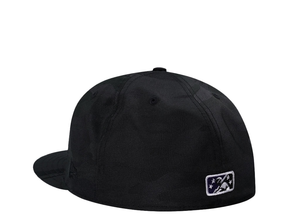 New Era Louisville Bats Horror Pack Midnight Camo Edition 59Fifty Fitted Casquette
