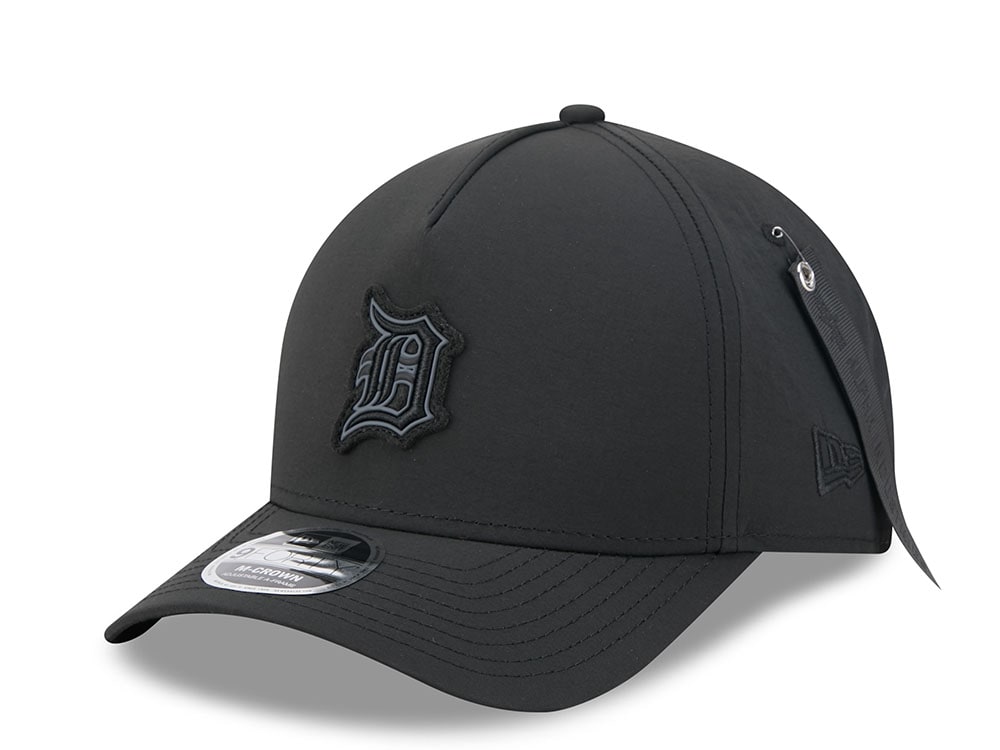 New Era Alpha Industries Detroit Tigers Black Prime Edition 9Forty M Crown A Frame Snapback Casquette