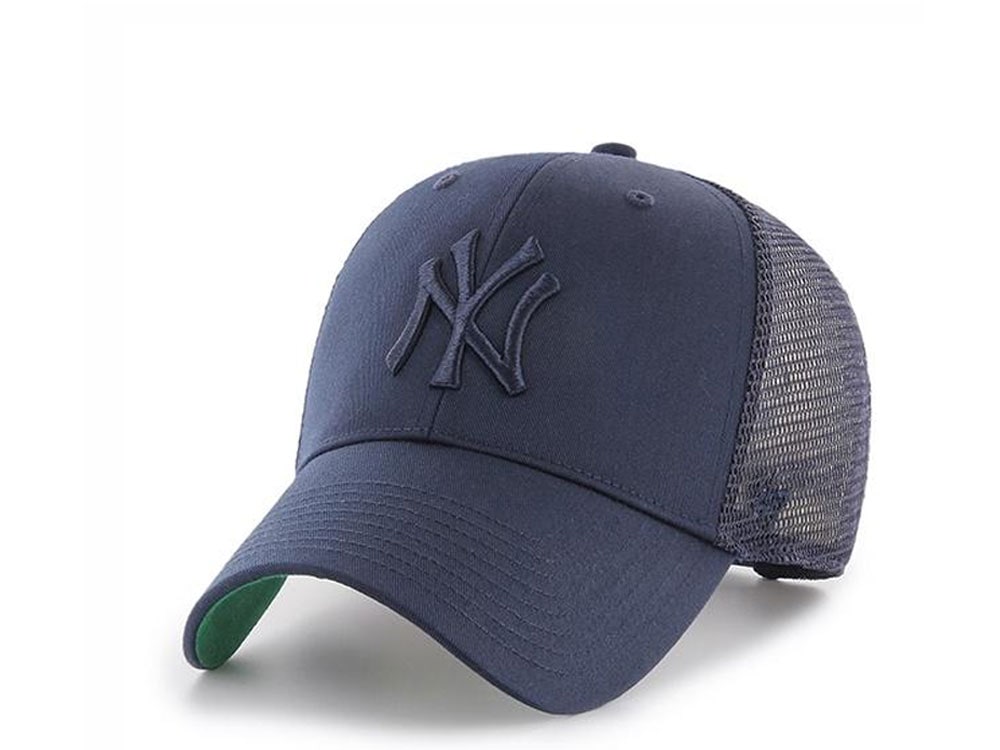 47Brand New York Yankees Tonal Navy Classic Trucker Snapback Casquette
