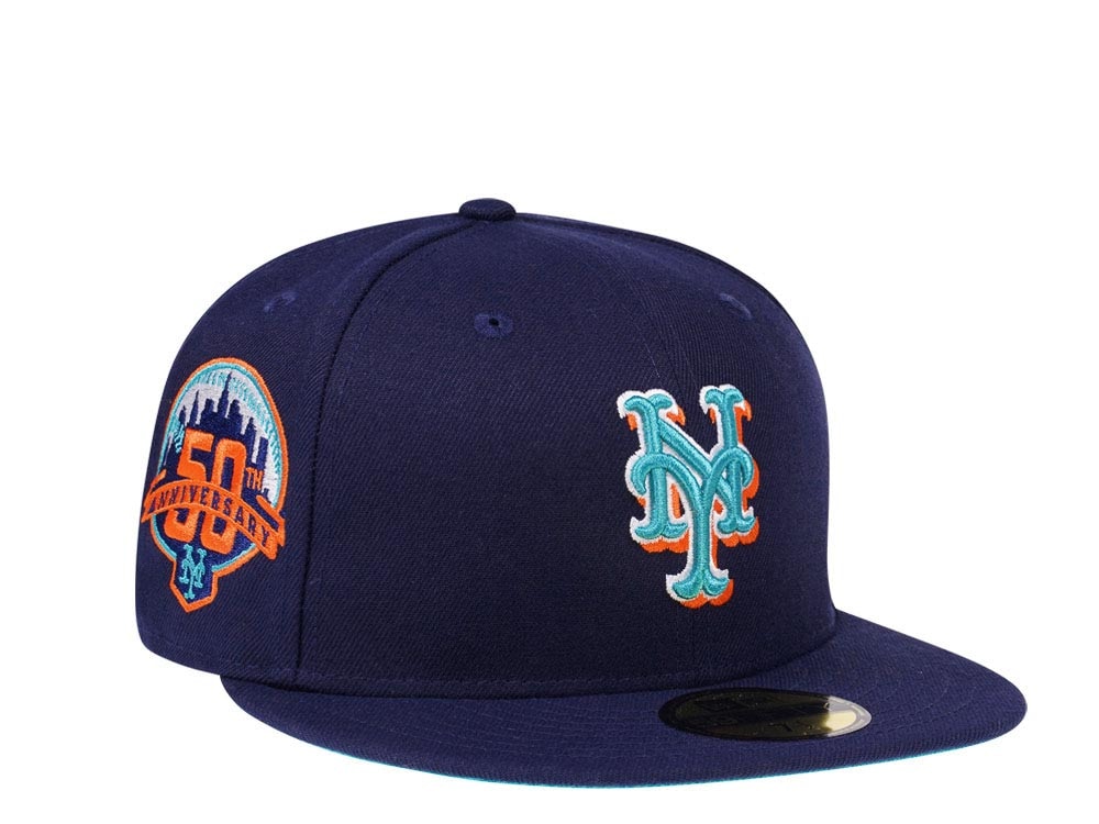 New Era New York Mets 50th Anniversary Color Flip Edition 59Fifty Fitted Casquette