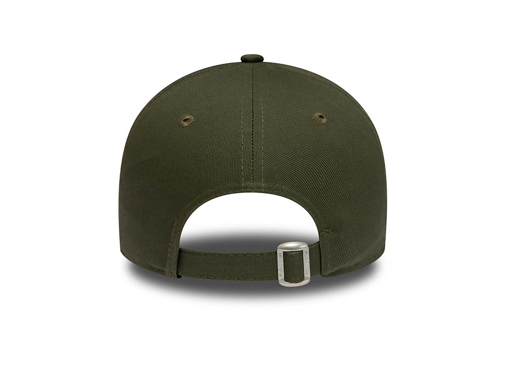 New Era New York Yankees League Essential Olive Womens 9Forty Strapback Casquette