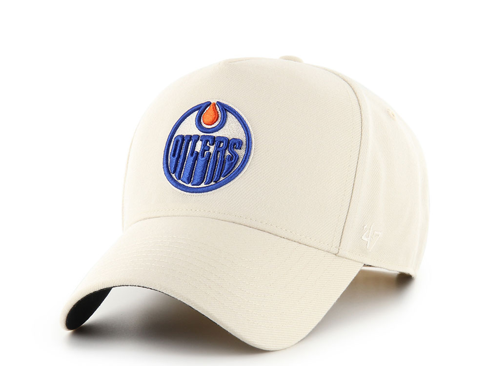47 Brand Edmonton Oilers Ballpark White Offside Snapback Casquette