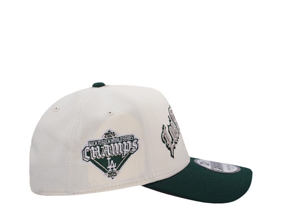 New Era Los Angeles Dodgers World Series 2025 Chrome Two Tone Edition 9Forty A Frame Snapback Casquette