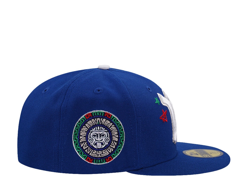 New Era Mexico Aztec RoyalBlue Prime Edition 59Fifty Fitted Casquette