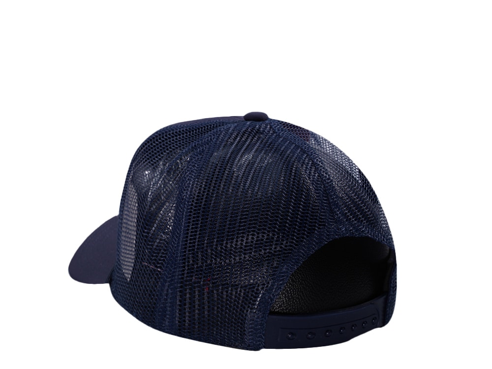 American Needle Pabst Fremont Navy Edition Trucker Snapback Casquette