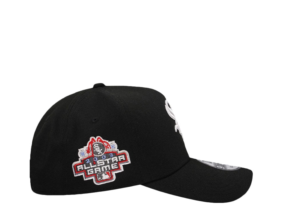 New Era Chicago White Sox All Star Game 2003 Black Red Edition 9Forty A Frame Snapback Casquette