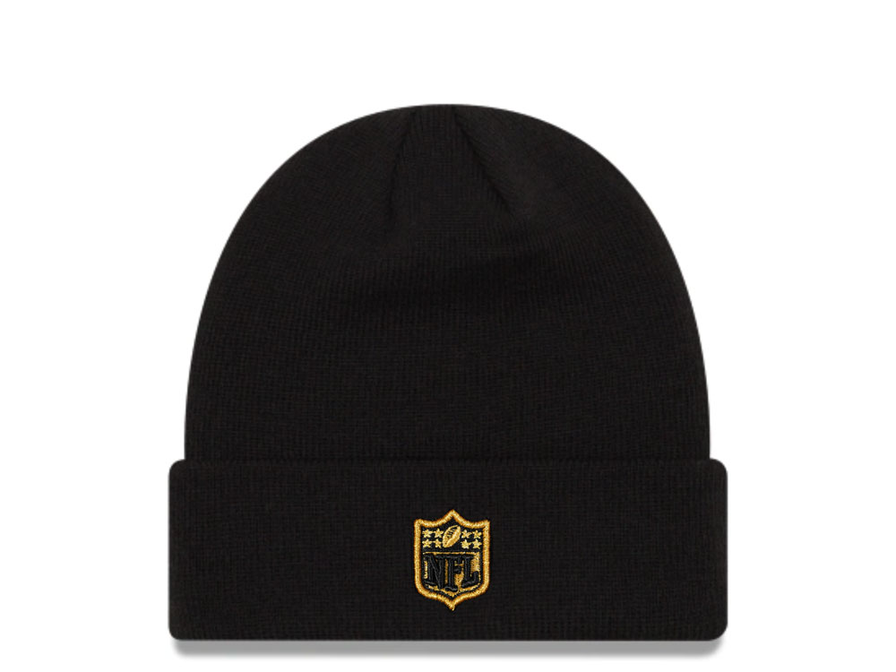 New Era New England Patriots All about Black and Gold Chapeaux