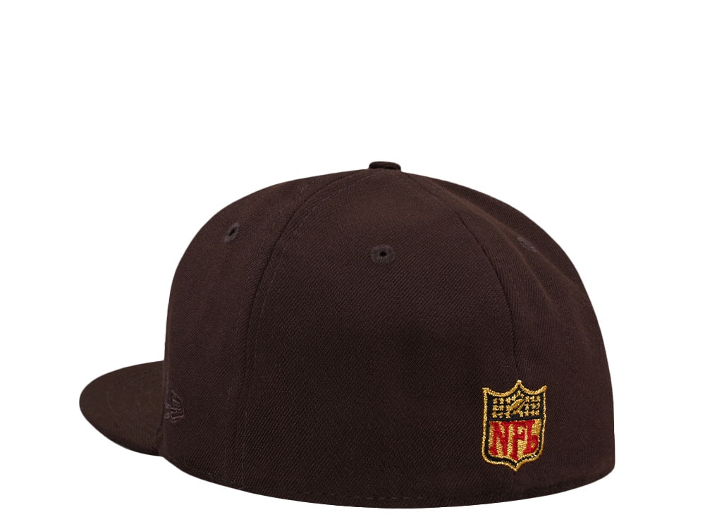 New Era San Francisco 49ers Pro Ball 1997 Burnt Throwback Edition 59Fifty Fitted Casquette