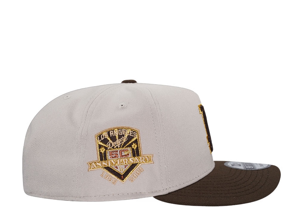 New Era Los Angeles Dodgers 50th Anniversary Two Tone Edition 9Fifty A Frame Snapback Casquette