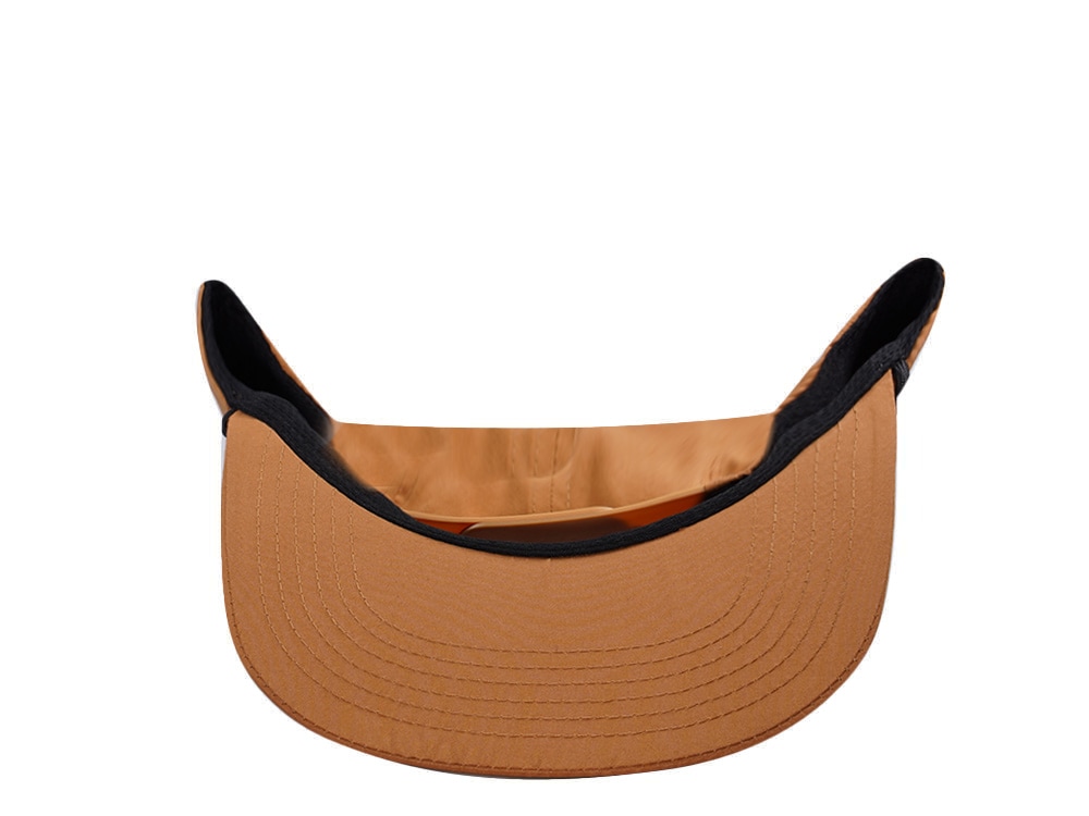 John Deere Vintage Raised Brown Snapback Casquette