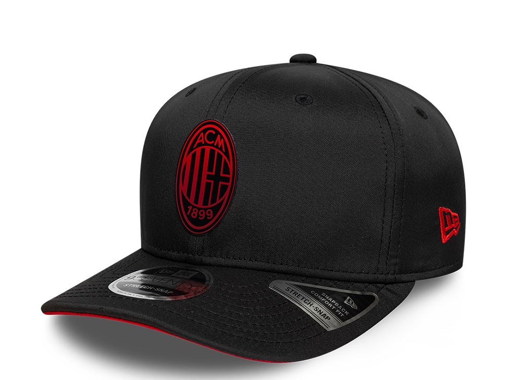 New Era AC Milan Black Prime Edition 9Seventy Stretch Snapback Casquette