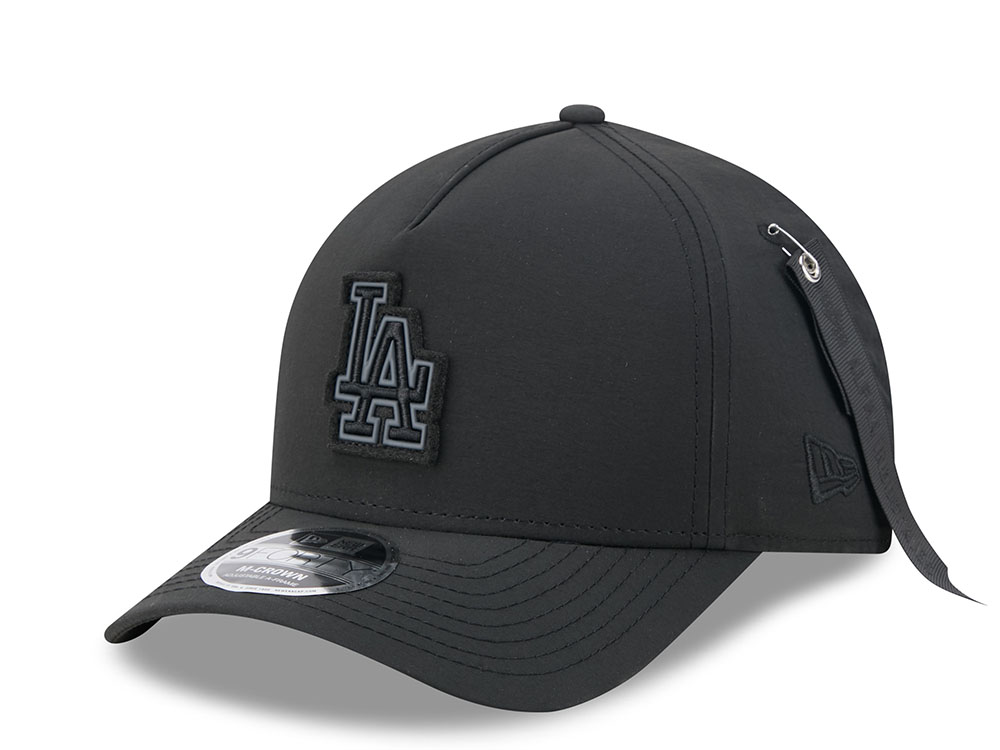 New Era Alpha Industries Los Angeles Dodgers Black Prime Edition 9Forty M Crown A Frame Snapback Casquette