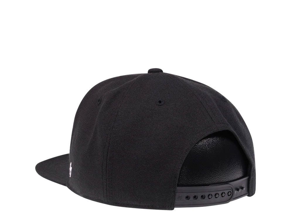 47Brand Pittsburgh Penguins No Shot Black Captain Snapback Casquette