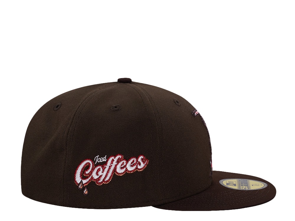 New Era Reading Fightin Phils Coffees Burnt Wood Two Tone Edition 59Fifty Fitted Casquette