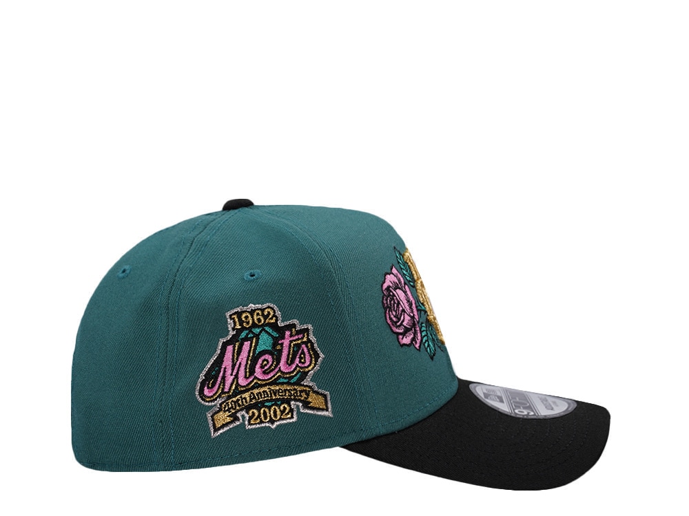 New Era New York Mets 40th Anniversary Rose Pine Two Tone Edition 9Forty A Frame Snapback Casquette