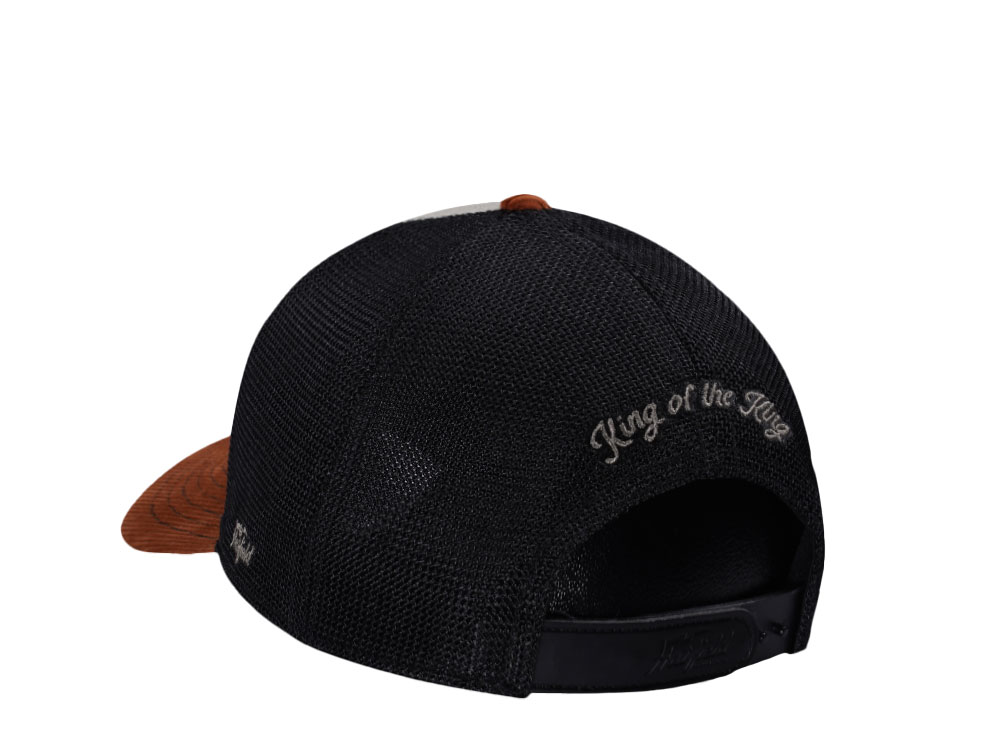 Hatfield Lion Gray Black Trucker Snapback Casquette
