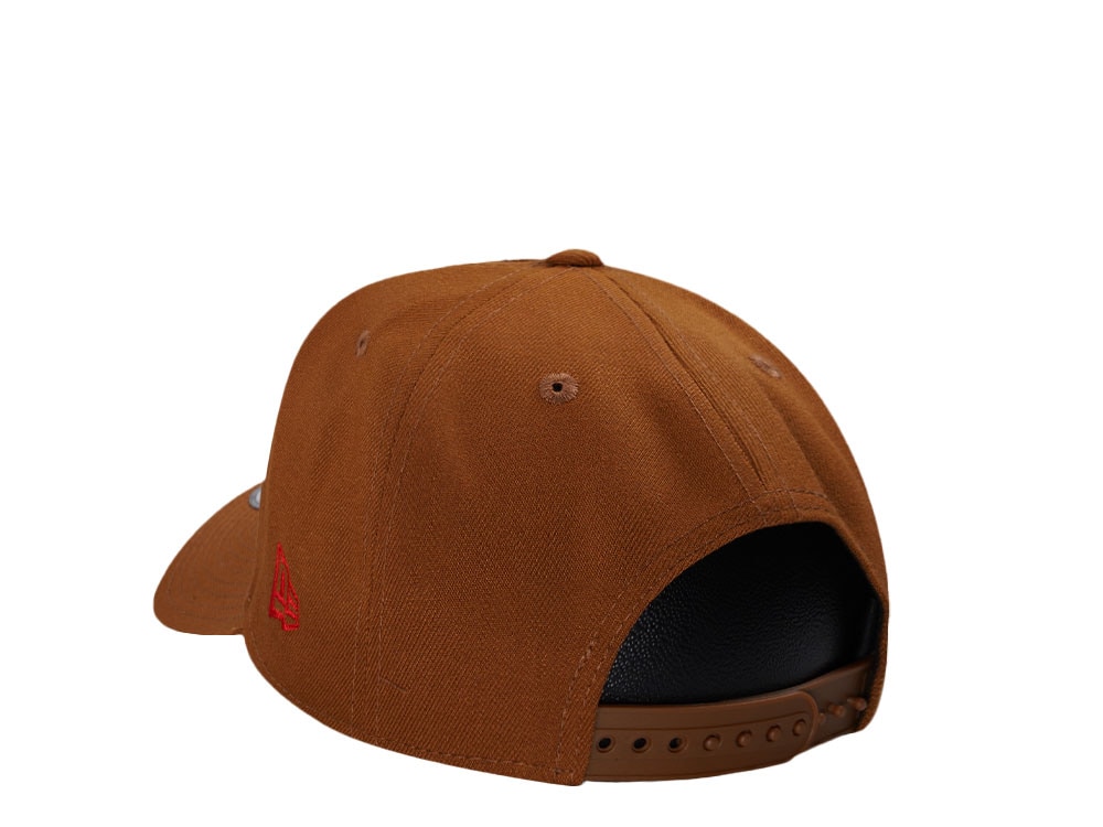 New Era Kansas City Chiefs 60th Anniversary Bourbon Prime Edition 9Forty A Frame Snapback Casquette
