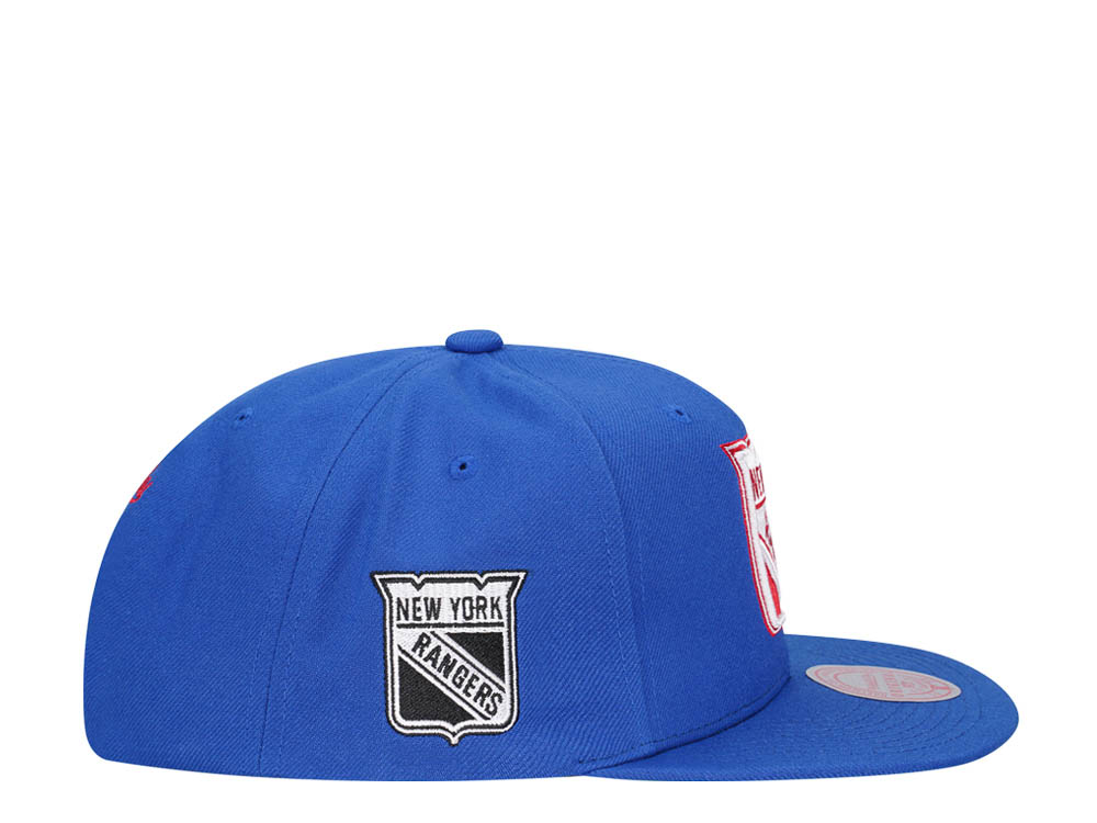 Mitchell & Ness New York Rangers Alternate Flip Vintage Snapback Casquette