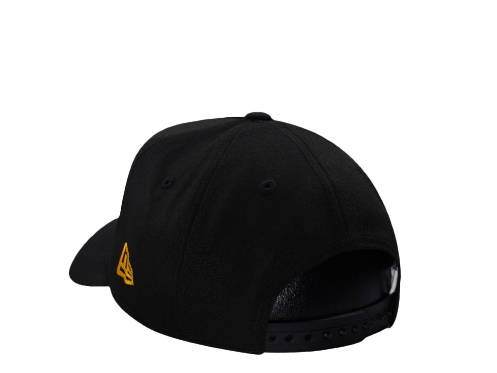 New Era Boston Bruins 90th Anniversary Black Prime Edition 9Forty A Frame Snapback Casquette