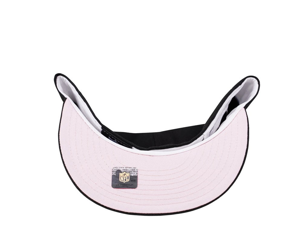 New Era Las Vegas Raiders Super Bowl XVIII Pink Edition 59Fifty Fitted Casquette