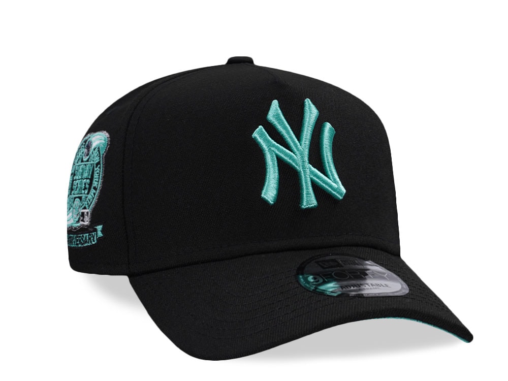 New Era New York Yankees Subway Series 2000 Black Mint Edition 9Forty A Frame Snapback Casquette