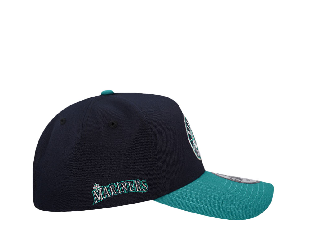 New Era Seattle Mariners Navy Classic Edition 9Forty Snapback Casquette